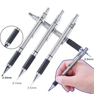 Metal Automatic Pencil Soft Grip Sketch Pencil Simple Movable Pencil  Students