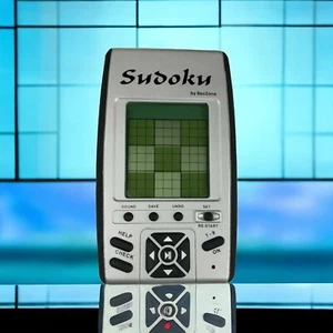 Sudoku Gioco Elettronico Portatile - RecZone 10.000 Puzzle 2006 Testato Funziona Grigio - Foto 1 di 5