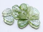 10 (Mm) Czech Glass Leaf Drop Beads For Jewellery Making - 10 Colours - (30Pcs)