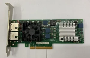 Intel Dual Port 10GbE 10Gb X520-T2 Ethernet PCI-E Network Adapter 0JM42W - Bild 1 von 3