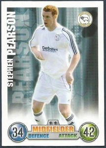 Topps Match Attax 2007-08 Trading Card - Derby County - Stephen Pearson - Bild 1 von 1