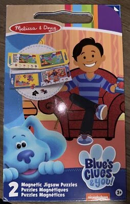 Melissa and Doug Blue's Clues & You - 2 rompecabezas magnéticos Foto 1 de 4