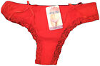 Xl & Hy Thong Panty, L, Red, New, 0918004