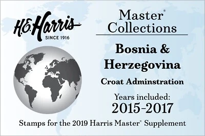 Bosnia & Herzegovina-Croat Admin (2015-2017) Stamps for 2019 Master Supplement - Image 1 of 3