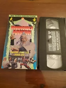 INVINCIBLE ARMOR VHS Wu Tang 1998 Hwang Jang Lee John Liu Tino Wong Ex Rental - Picture 1 of 4