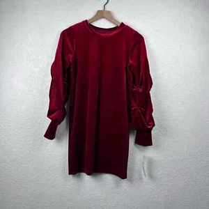 Mädchenkleid rot Samt Isobella und Chloe 14 - Bild 1 von 6