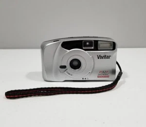 Vivitar PS52P 35mm Point and Shoot Panorama Silver Film Camera - Vintage - Picture 1 of 5