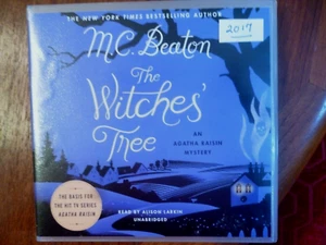 M C Beaton Agatha Raisin Audio Book CD ~ WITCHES TREE unabridged Book 28 - Picture 1 of 2