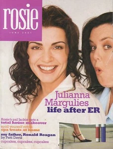 Rosie O'Donnell Magazine June 2001 Julianna Margulies Cover - Imagen 1 de 1