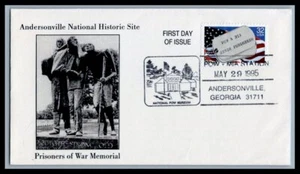 US FDC # 2966 32c POW & MIA ED Jackson edition of 35 1995, 9p4989 - Picture 1 of 1