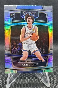 2021-22 Panini Select Concourse Silver Prizm Josh Giddey radiocontrol #58 novato trueno - Imagen 1 de 2