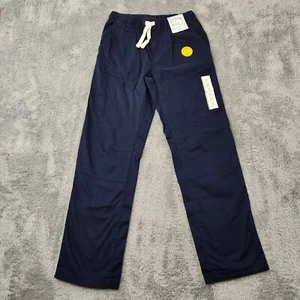 Cat & Jack Pants Boys Size 12 Navy Blue Straight with Reinforced Knees New - Picture 1 of 13