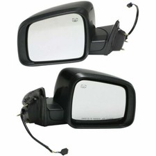Set Of 2 Power Mirror Manual Folding Heated For 2011-2021 Jeep Grand Cherokee