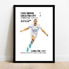 LEICESTER CITY CHAMPIONS LEAGUE 2016 - ALBRIGHTON FRAMED PRINT.