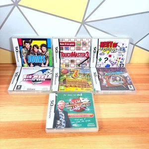 Nintendo DS Video Game Lot of 7 Best of Tests DS, Jonas, Big Word Puzzle Book - Picture 1 of 9