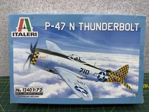 Italeri 1:72 Scale P-47 N Thunderbolt Model Plane Kit 1240 - Vintage 2004 - Picture 1 of 8