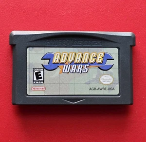 Advance Wars Game Boy Advance Nintendo GBA Authentic Saves Vintage RPG Gaming - Picture 1 of 12