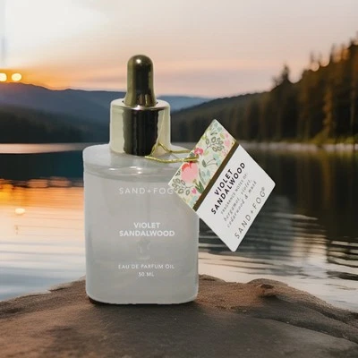 🆕 GOTERO DE ACEITE EAU DE PARFUM SÁNDALO VIOLETA 1,7 OZ ARENA + NIEBLA Foto 1 de 4