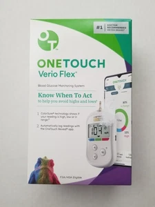 Sistema de monitoreo de glucosa en sangre One Touch Verio Flex para azúcar en sangre 1 kit - Imagen 1 de 3