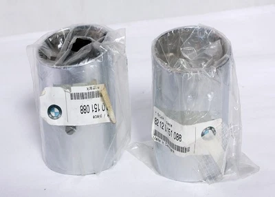 Par de molduras cromadas para tubo de escape BMW Z4 82120151088 originales OE E85 (2 tubos traseros) Foto 1 de 4