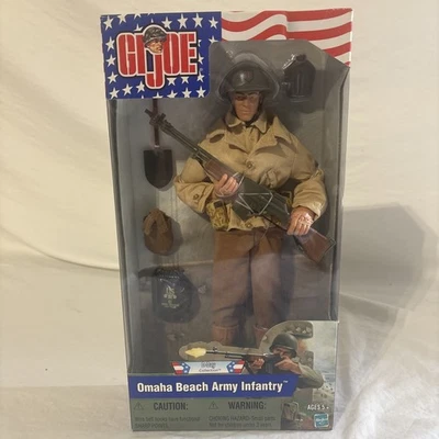 Figura Hasbro GI Joe Omaha Beach Ejército Infantería 12"  Foto 1 de 4
