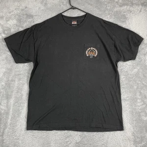 Camisa Harley-Davidson Para Hombres 2XL Negra Bolsillo Gráfico Hecha en EE. UU. Gran Cañón - Imagen 1 de 9