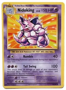Pokémon Nidoking Evolutions 45/108 - Picture 1 of 2