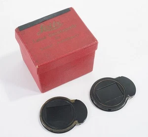 LEITZ BOX AND TWO HOLDERS ONLY FOR THE LEICA SINGLE SHOT CAMERA/sse/225176 - Picture 1 of 2