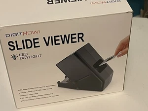 Rybozen 35mm Slide Viewer LED Daylight 3X Magnification AA Battery Powered Desk  - Picture 1 of 4