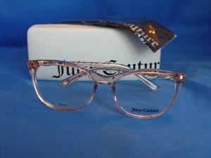 New Women's Juicy Couture Eyeglass Frame JU 173 Pink Plastic 52-18-135 - Picture 1 of 10