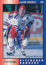 1994-95 Kitchener Rangers Team Set #6 JASON HUGHES