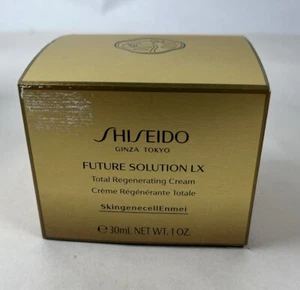 Shiseido Future Solution LX Total Regenerating Cream 1 oz NEW in BOX - Picture 1 of 4