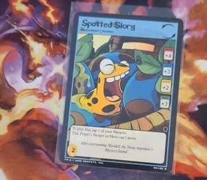 JUEGO DE MADERAS EMBRUJADAS POCO COMUNES NEOPETS SPOTTED SLORG 69/100 WOTC COMO NUEVO ¡EN MUY BUEN ESTADO! - Imagen 1 de 2