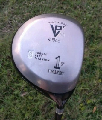 Maltby Peak Velocity 400cc Beta Ti 发球杆 罕见 9 度 右握 Callaway 手柄! — 第 1/4 张图片