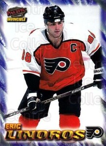 1997-98 Pacific Invincible NHL Regime #145 Eric Lindros