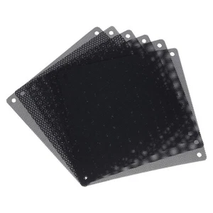 6Stück PC-Staubfilter,140x140mm PVC Computer Gehäuse Kühler Lüftergitter,Schwarz - Bild 1 von 4
