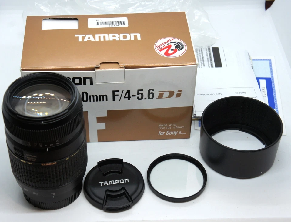 MINT Tamron AF 75-300mm f/4-5.6 LD Di Tele-Macro Sony A-Mount DSLR Lens WORKS EX - Image 1 of 1