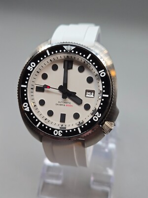 Custom Mod SEIKO Automatic NH35 White Willard...