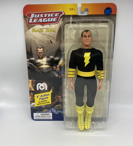 DC Mego Justice League Black Adam 8” Action Figure Cover