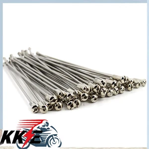 KKE 1.6*21" Front Wheel Spoke Set Fit Honda CR250R 2004-2024 CRF450R 2002-2024 - Picture 1 of 12