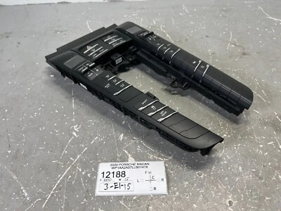 2019-2024 PORSCHE MACAN Center Console Switch Control Panel OEM - Image 1 of 4