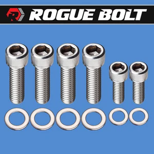 KIT PERNOS BOMBA AGUA FORD FE ACERO INOXIDABLE 352 360 390 406 427 428 MOTORES - Imagen 1 de 1