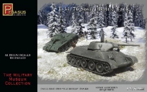 Pegasus 1/72 T34/76 Soviet Battle Tank (2) (Snap) PGS7661 - Bild 1 von 1