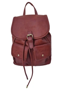 Women's Genuine Leather Backpack – Handmade in Jerusalem, Elegant & Durable - Picture 1 of 7