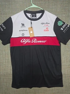 Polo Alfa Romeo Uomo F1 2022 Team ORLEN Team Polo Shirt - Nuova - Foto 1 di 15