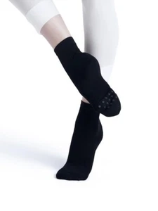 Calcetines de baile de compresión Capezio Lifeknit negros H066 ballet/danza lírica - Imagen 1 de 2