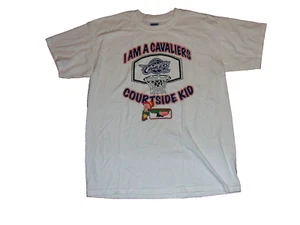 Cleveland Cavs I'm A Cavaliers Courtside Kid Keebler Adult Medium White T-Shirt - Picture 1 of 3