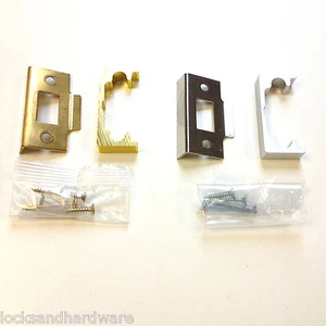 Bein 3722LK & 3724LK Einsteckrohrriegel Falzsatz Messing & Nickel -13 mm - Bild 1 von 3