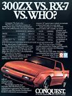 1986 MITSUBISHI Conquest Imported for Dodge & Plymouth Vintage PRINT AD