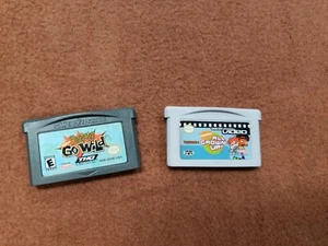 LOT: Rugrats Video: All Grown Up, Vol. 1 Nintendo GameBoy Advance + GO WILD Game - Picture 1 of 2